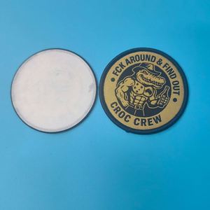 Patch brodé 3D personnalisé de haute qualité avec logo, adhésif universel, en fil recyclé, pour casquette Richardson Trucker, thermocollant - Product Image 2