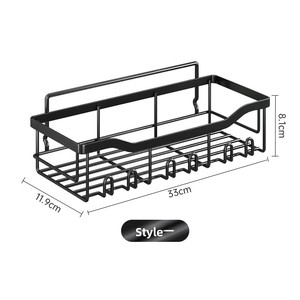 Wholesale Bathroom Organizers & Storage Rustproof Shower Shelves No Drilling Adhesive Caddy with <b>Soap</b> <b>Holder</b> - Product Image 5