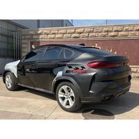 Nuevo artículo G06 X6 Mtech Style, kit de carrocería mejorado, parachoques trasero delantero con guardabarros traseros de capó para E71 X6 2007-2014y