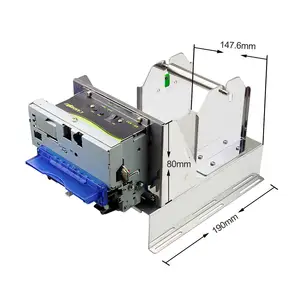 Cashino 80 مللي متر الحرارية طابعة كشك مع قاطع آلي و 150 مللي متر لفة ورق القطر
