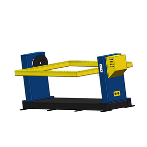 Mesa giratoria de soldadura de un solo eje con cabezal y cola, nuevo diseño, rodillo para máquina de soldar - Product Image 3
