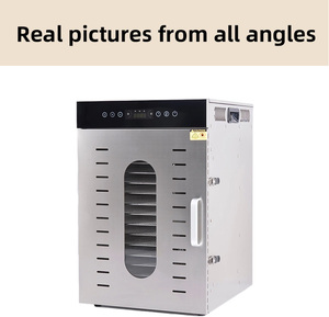 Lerford FD-08B Multifunctional Easy Operation High Capacity Industrial Food Dehydrator <b>Machine</b> SUS304 Material Commercial Use - Product Image 2