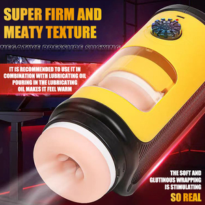 Neue Version Männlicher Masturbationsbecher mit 5 Stoßmodi, Saug- und Heizfunktion, Masturbator mit Saugclip für Männer - Product Image 6
