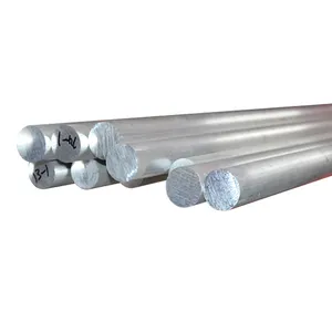 Tige en aluminium 5005 5052 6061 7075 T6 barre ronde en aluminium 5mm 9.5mm 10mm 12mm 15mm 20mm barre en aluminium