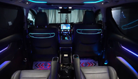 Nouveau RHD conducteur droit voiture ambiante symphonie lumière intérieur 25 lumières adaptées à Toyota Alphard/Vellfire coloré 25 lumières