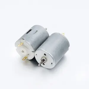 มอเตอร์แปรงไฟฟ้าสำหรับรถที่นวดโมเดลรถของเล่น280 RC 2.4V 3V 6V 12V DC