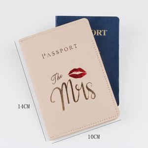 Estuche para Identificación de Cuero PU con Diseño para Parejas, Logotipo Personalizable, Antirrobo, Duradero, Portátil, Impermeable, Porta Pasaportes, Moderno - Product Image 4