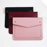 Housse de protection pour ordinateur portable en cuir PU personnalisé, fine, portable, pour ordinateur portable