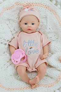 <span class=keywords><strong>Mini</strong></span> Muñeca <span class=keywords><strong>Reborn</strong></span> de 10 Pulgadas, Cuerpo Completo, Realista, de <span class=keywords><strong>Silicona</strong></span> Sólida, Niño, Pintada a Mano, Juguete Suave, Regalo - Product Image 3