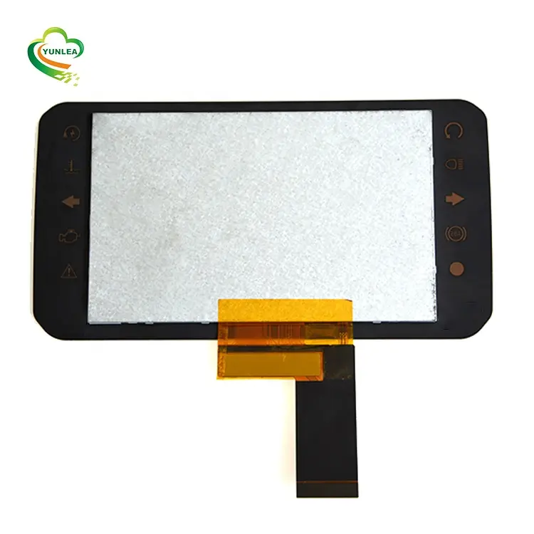 Individuelles 7 Zoll TFT-LCD-Anzeigenmodul für Auto 1024 * 600 RGB 7 Zoll Touchscreen-Display für Automobile