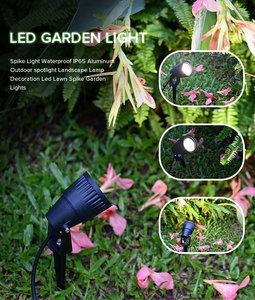 Сменный ландшафтный светильник <span class=keywords><strong>GU10</strong></span> MR16 Ip65 уличный садовый светодиодный светильник с шипами низкого напряжения для двора - Product Image 5