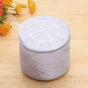 Ensemble de sacs à linge gris en maille fine, 5 pièces, avec fermeture éclair, organisateur de vêtements rectangulaire pour la salle de bain - Product Image 4