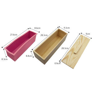 แม่พิมพ์สบู่ซิลิโคนทำมือ 1.2 กก./1200 มล. แม่พิมพ์ทูซี กล่องไม้ สำหรับสบู่เย็น ง่ายต่อการถอ<span class=keywords><strong>ด</strong></span>แบบ ชุ<span class=keywords><strong>ด</strong></span>สามชิ้น <span class=keywords><strong>รูป</strong></span>ทรงสี่เหลี่ยมผืนผ้า - Product Image 5