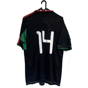 Camisa de Futebol Retro Mexicana 2010 Barata por Atacado, Personalização de Logo, Camiseta Vintage para Homens, Corte Automatizado 100% - Product Image 1