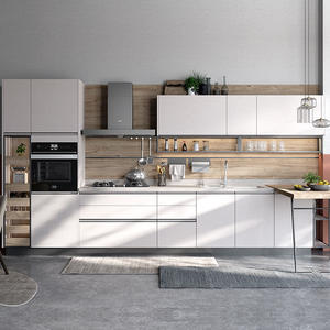 Livraison rapide Armoire de cuisine américaine personnalisée modulaire au design moderne en bois massif avec installation facile Caractéristiques multifonctionnelles - Product Image 3