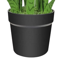 OH vente en gros Nouveau design Plante artificielle Bonsaï Plante serpent à toucher réel et verdure avec pot pour décoration intérieure et extérieure