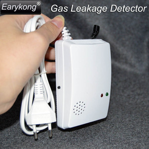 เครื่องตรวจจับการรั่วไหลของก๊าซสำหรับระบบเตือนภัยกันขโมยบ้าน PSTN Wifi GSM เซ็นเซอร์ตรวจจับก๊าซรั่ว 433MHz เครื่องตรวจจับก๊าซพิษไร้สาย - Product Image 2