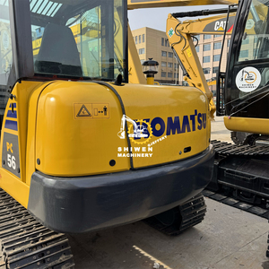 Mini pelle sur chenilles Komatsu PC56 d'occasion à bas prix avec moteur en bon état Modèle 5.5 tonnes 2021 d'origine japonaise - Product Image 6