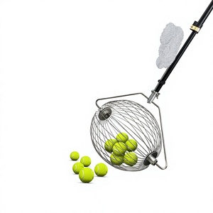 Collecteur de balles de golf, de tennis et de pickleball léger, portable et durable, avec poignée télescopique, vente en gros directe d'usine - Product Image 2
