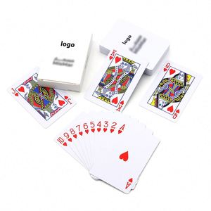 Custom Printed 32Mm New PVC Baloot Paper Waterproof Durable Plastic Promotional Playing <b>Cards</b> with Custom Logo - Product Image 3