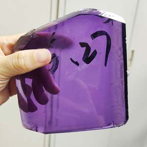 1 pièce synthétique hydrothermale 8 # lumière améthyste Quartz cristal brut amétrine améthyste brute pour la fabrication de pierres en vrac - Product Image 3