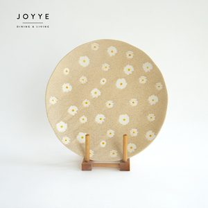 JOYYE هاندبينتيد البوهيمي طبق عشاء الزهور الخزف أواني الطعام طبق الخزف الجملة أطباق عشاء - Product Image 4