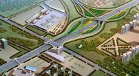 Высокопрочная стальная мостовая конструкция с высокой грузоподъемностью для рек и автомагистралей, долговечная и настраиваемая под заказ