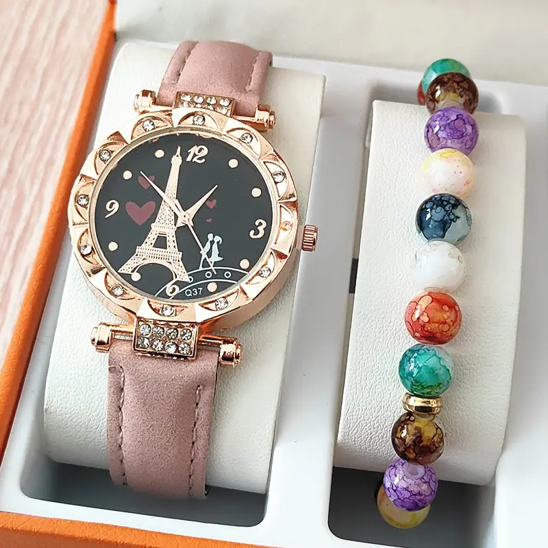 2024 Gemaakt In China Met Diamanten Luxe Horloge Voor Vrouwen Toren Gezicht Speciale Design Dames Horloges Best Verkopende Vrouwen Horloge