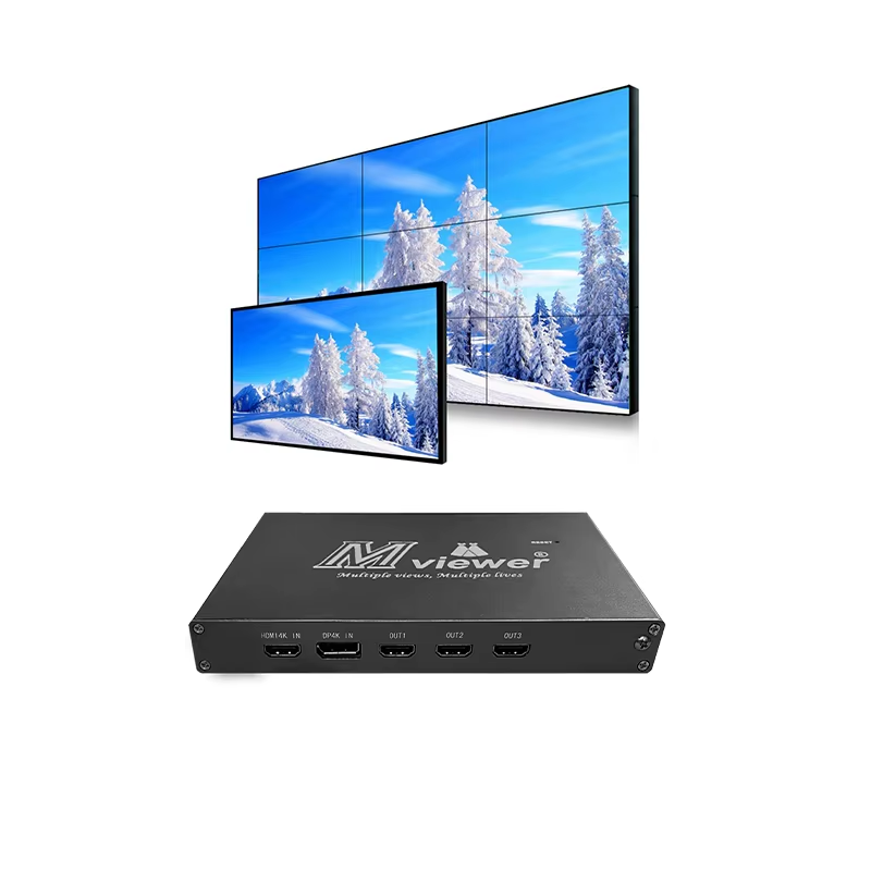 Профессиональный аудио видео и освещение Ultra HD 4K видео настенный контроллер EV303 многоэкранное устройство расширения