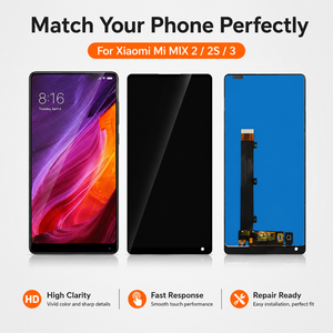ขายส่งหน้าจอ TFT-LCD ขนาด <span class=keywords><strong>5.99</strong></span> 6.39 นิ้ว สำหรับเปลี่ยน Xiaomi Mi MIX 2 MIX 2S MIX 3 พร้อมจอสัมผัสและชุดดิจิไทเซอร์ - Product Image 5