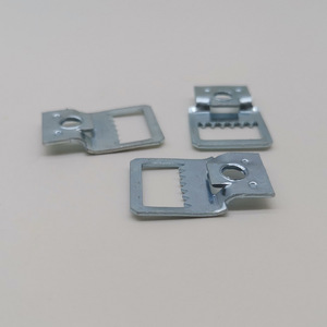 Hongzun Photo <b>Frame</b> Aluminum Alloy Hooks Square Serrated <b>With</b> Screws For Picture <b>Frame</b> <b>Mounting</b> - Product Image 4