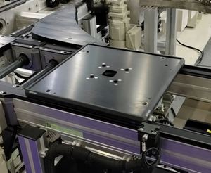 Modular Stainless Steel Durable Workpiece Pallet Transfer Conveyor System for Automobile Restaurant Food Shop Assembly Lines - Product Image 2