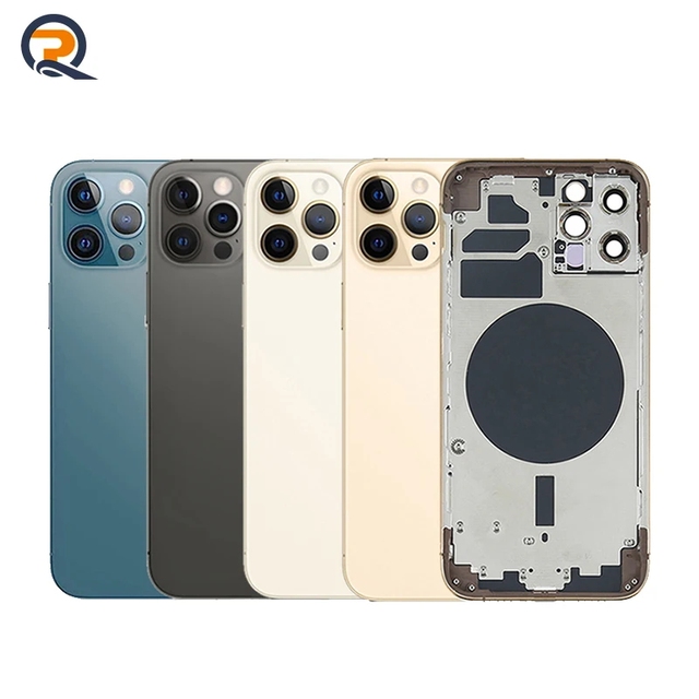 Replacement Glass Battery Cover Rear Housing Frame for iPhone 6 6s 7 8 Plus X XR XS 13 Mini 14 Pro Max Assembly Bar Series 6-15