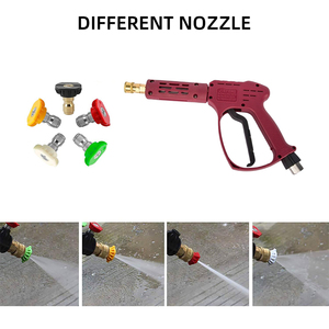 Xách Tay Áp Lực Cao Tự Phục Vụ Xe Bọt Phun Máy Giặt Súng Nhanh Chóng Kết Nối Nhựa Cho Hộ Gia Đình Sử Dụng - Product Image 6