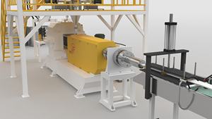 ماكينة قولبة على شكل تاج زخرفي من البوليسترين ، جهاز كورنيش PS معتمد من CE - Product Image 6