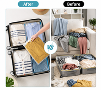 Sac en plastique personnalisé, résistant à l'humidité, recyclable, en polyester, avec fermeture éclair et anneau de traction, pour l'emballage de vêtements, de chaussures et de chaussettes