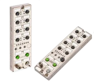 SVLEC M12 8 portas Classe A Classe B Módulo Mestre IO-link Metal Industrial Inteligente