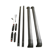 Barres transversales d'accessoires de galerie de toit en alliage d'aluminium de haute qualité 4x4 pour barre de porte-bagages côté Rails de toit d'origine RACK