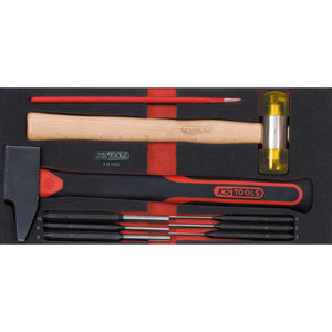 9-Piece Fiber Handle Striking <b>Tool</b> Module Premium <b>Tool</b> <b>Sets</b> - Product Image 1