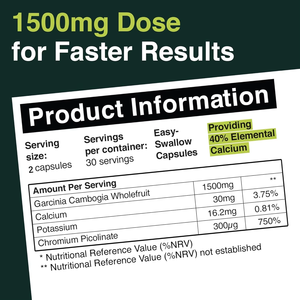 Venta caliente Garcinia Cambogia Forte Extracto Termogénico Quemador de grasa Acelerador Cápsulas para adultos Orgánica 60 Cápsulas Apoya el cuerpo - Product Image 3