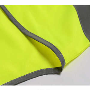 Offres Spéciales Logo personnalisé gilet de sécurité réfléchissant fermeture éclair haute visibilité multi-poches vêtements de sécurité routière ANSI classe 1 EN 20471 - Product Image 3