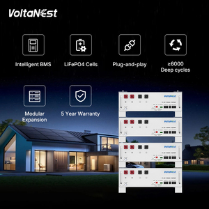 Paket Baterai VoltaNest Lithium 51.2V 100Ah 200Ah 314Ah 5.12kWh 10KWH 15KWH 16kWh 20KWH Penyimpanan Energi Rakitan - Product Image 4