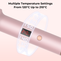 Peigne chaud professionnel bigoudi électrique lisseur brosse thermique à ions négatifs