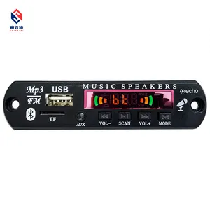 5V 12V 무선 BT USB MP3 플레이어 WMA 디코더 보드 TF 카드 FM 라디오 오디오 디코더 모듈 BT PANEL bt 패널
