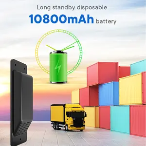 Long Time Standby Container LT12 10800mAh GPS Tracker With Free Software Tracking Platform