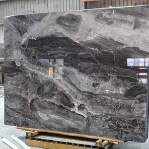 Peldaños <span class=keywords><strong>de</strong></span> Escalera <span class=keywords><strong>de</strong></span> Mármol Natural Gris Veneciano, Encimeras <span class=keywords><strong>de</strong></span> Piedra para Estufas, Ventanas Abatibles, Baños <span class=keywords><strong>de</strong></span> Villa Modernos Pulidos Hechos a Medida - Product Image 1