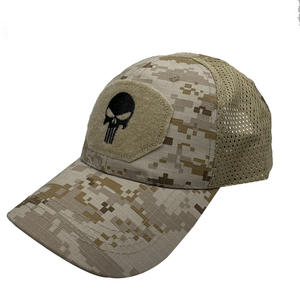 Gorra de malla para exteriores Airsoft de verano, gorras de béisbol con calavera para mujer, gorra de camionero bordada - Product Image 3