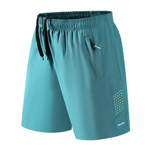 Herensportbroek, sportief model, middelhoge taille, 5 inch, basketbal/running, effen, 100% polyester, sneldrogend, ademend, geweven, knielengte, met trekkoord - Product Image 6
