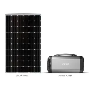 ESG Green Energy Mini 500W 10000mAh 120000mAh Indoor Outdoor Lighting Portable Small Solar System