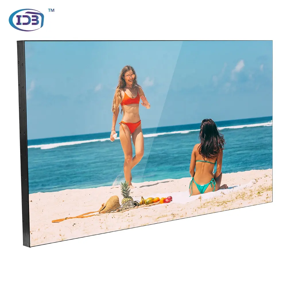 Marchio IDB prezzo all'ingrosso 4K interno LCD Video Wall 46 pollici 0.88mm lunetta originale BOE splicing schermi per la visualizzazione pubblicitaria